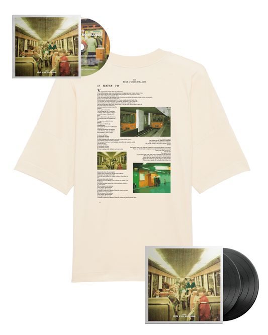 Pack CD + Double Vinyle + T-shirt - « Rêve d’un rouilleur »